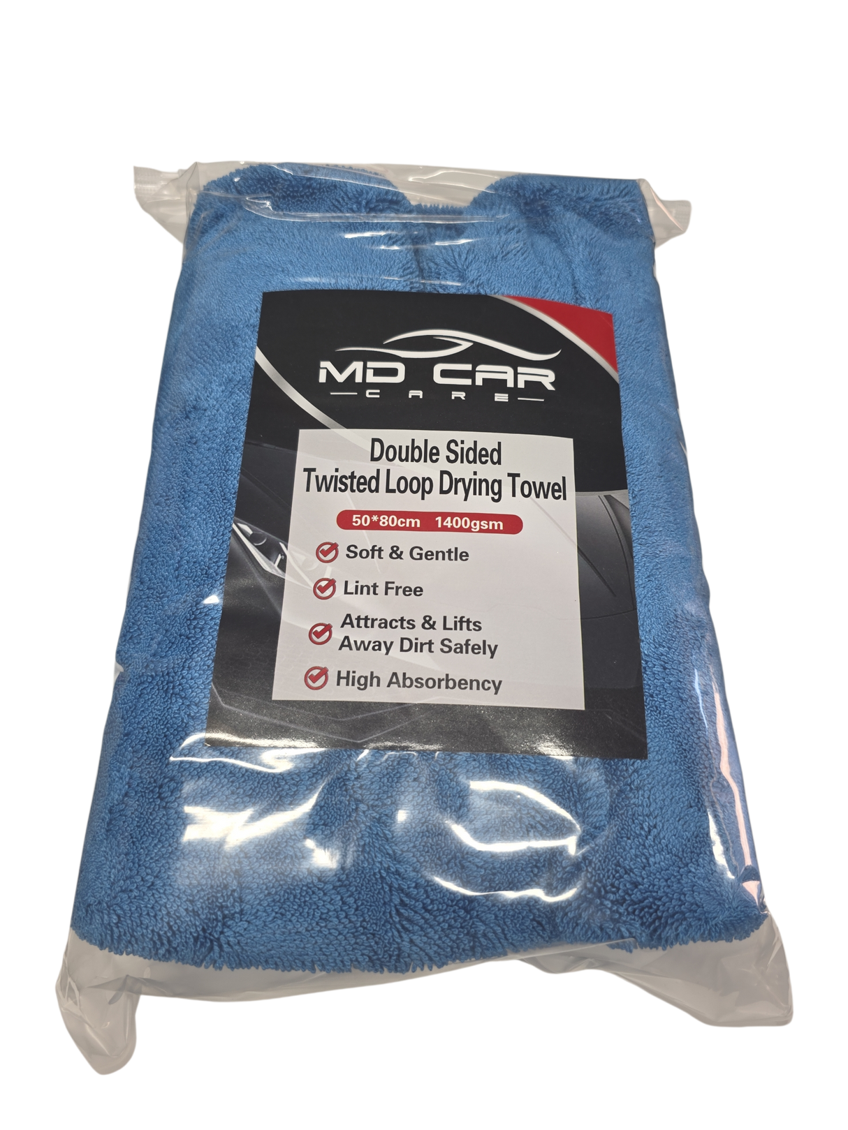 Twisted Loop Drying Towels / Cloths - 1400gsm