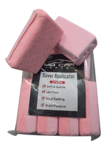 Dual-Sided Pink Saver Applicator – Smooth & Microfibre 8pk