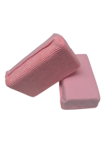 Dual-Sided Pink Saver Applicator – Smooth & Microfibre 8pk
