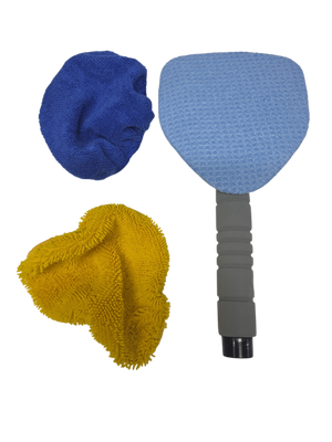 Car Windscreen Microfibre Cleaning Tool Retractable