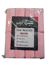 Dual-Sided Pink Saver Applicator – Smooth & Microfibre 8pk