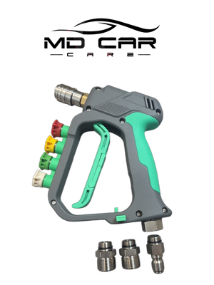 Premium Short Pressure Washer Gun – 4000 PSI with Swivel & Trigger Lock