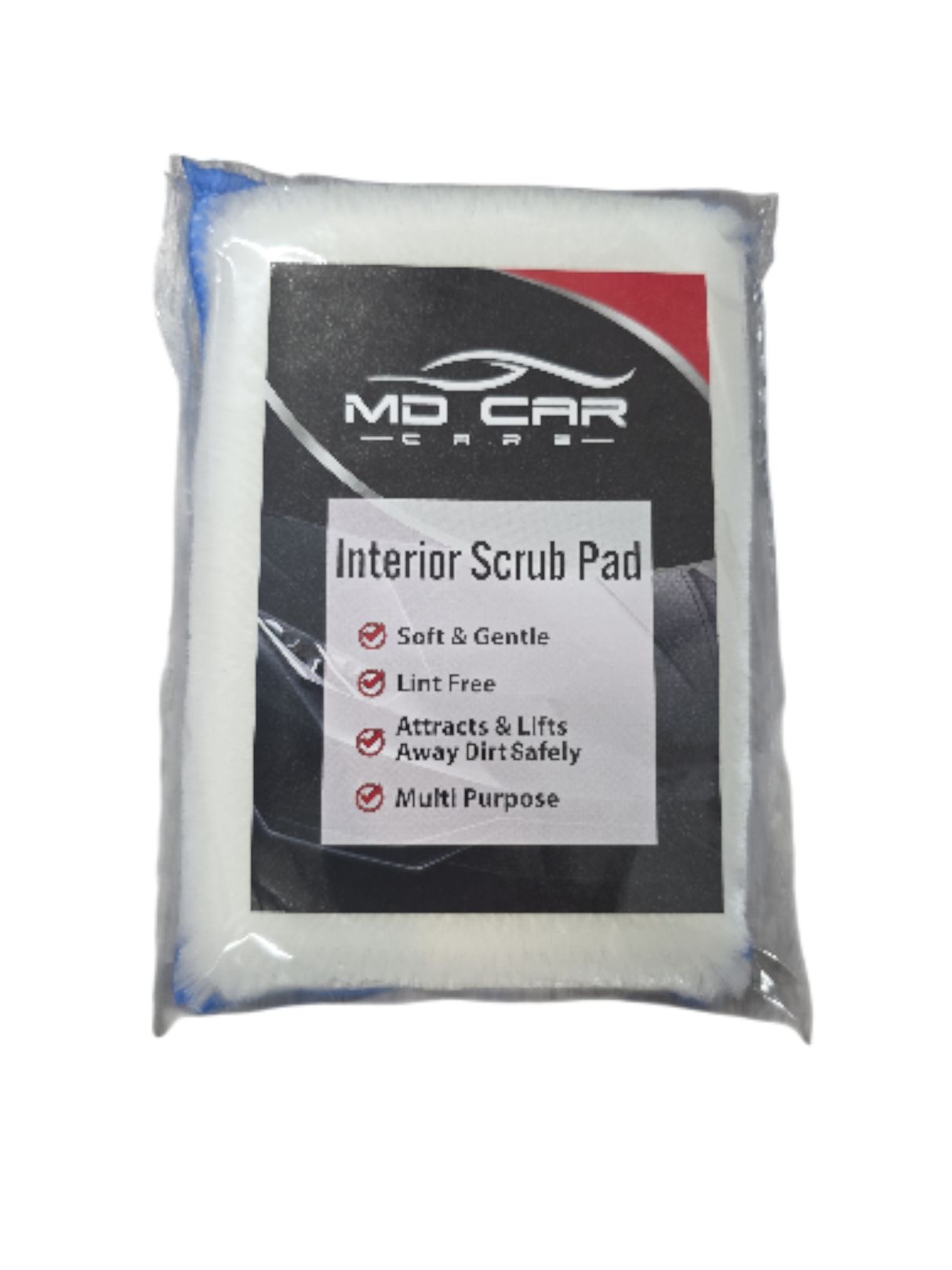 Interior Cleaning Pad – Scratch-Free Scrubbing for Leather, Vinyl & Upholstery