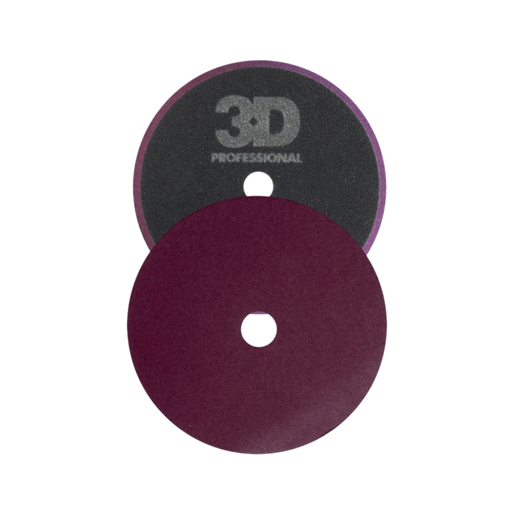 3D Dark Purple Foam Heavy Cut Pad 5.5"