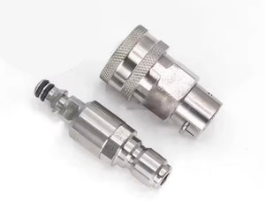 Karcher 3/8" quick connect swivel adapter. Prevents hose tangling, leak-free, durable. Single or dual fittings. Now available at MD Car Care. Fast Australia wide shipping.