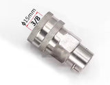 Karcher 3/8" quick connect swivel adapter. Prevents hose tangling, leak-free, durable. Single or dual fittings. Now available at MD Car Care. Fast Australia wide shipping.
