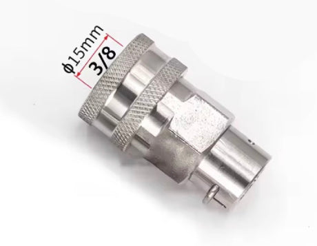 Karcher 3/8" quick connect swivel adapter. Prevents hose tangling, leak-free, durable. Single or dual fittings. Now available at MD Car Care. Fast Australia wide shipping.