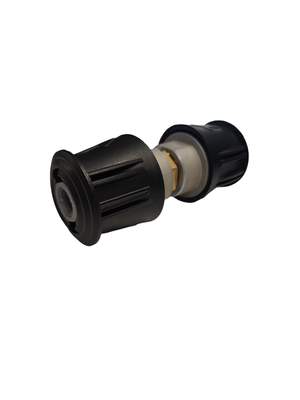 Karcher Hose Joiner Metal Click-In Connector, Fits K2–K7 pressure washers. Now available at MD Car Care. Fast Australia wide shipping.