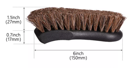 Shop Large Horsehair Leather Cleaning Brush. Soft bristles safe on leather, vinyl & plastic. Gently removes dirt & stains. Perfect for car interiors. Now available at MD Car Care. Fast Australia wide shipping.