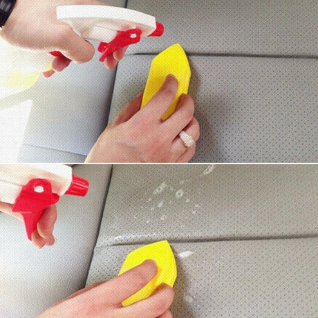 Buy Leather Scrub Cleaning Brush – low pile, compact & ergonomic. Safely cleans leather car seats, interiors & steering wheels. Gentle yet effective. Now available at MD Car Care. Fast Australia wide shipping.