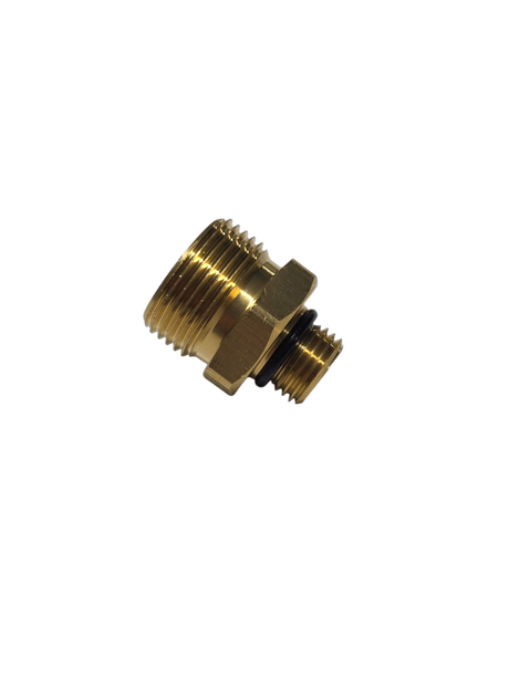 Shop M22 male 14mm to 1/4" male brass adapter. Connect pressure washer hoses & accessories securely with durable, leak-free brass construction. Now available at MD Car Care. Fast Australia wide shipping.