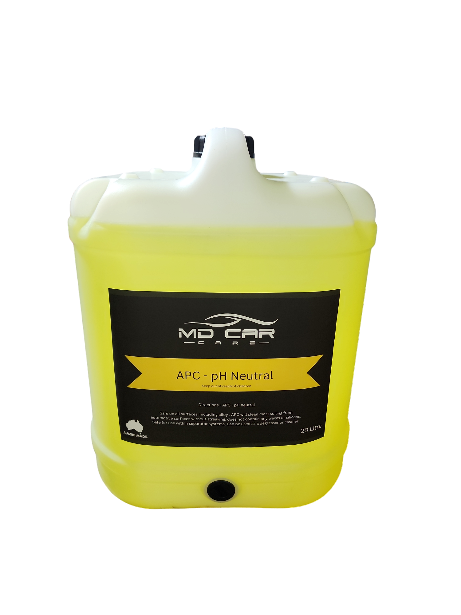 Shop MD Car Care APC – a pH neutral, ready-to-use car cleaner. Safe on all surfaces, eco-friendly and ideal for interior & exterior detailing. Now available at MD Car Care. Fast Australia wide shipping.