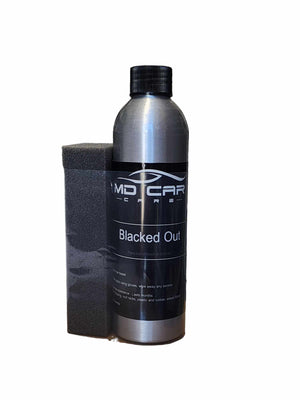 Revive faded trims with MD Car Care Blacked Out. Dye-based, long-lasting trim restorer for a deep black finish. Perfect for car detailing in Australia. Now available at MD Car Care. Fast Australia wide shipping.