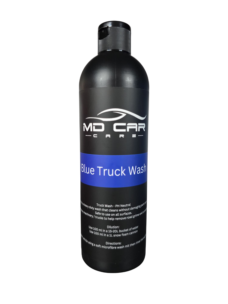 Powerful yet safe truck wash from MD Car Care. pH neutral, biodegradable formula removes grime and grease. Ideal for trucks, 4x4s, utes & trailers. Now available at MD Car Care. Fast Australia wide shipping.