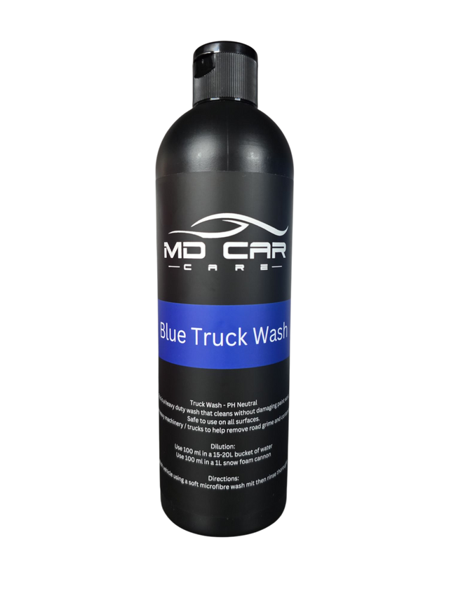 Powerful yet safe truck wash from MD Car Care. pH neutral, biodegradable formula removes grime and grease. Ideal for trucks, 4x4s, utes & trailers. Now available at MD Car Care. Fast Australia wide shipping.