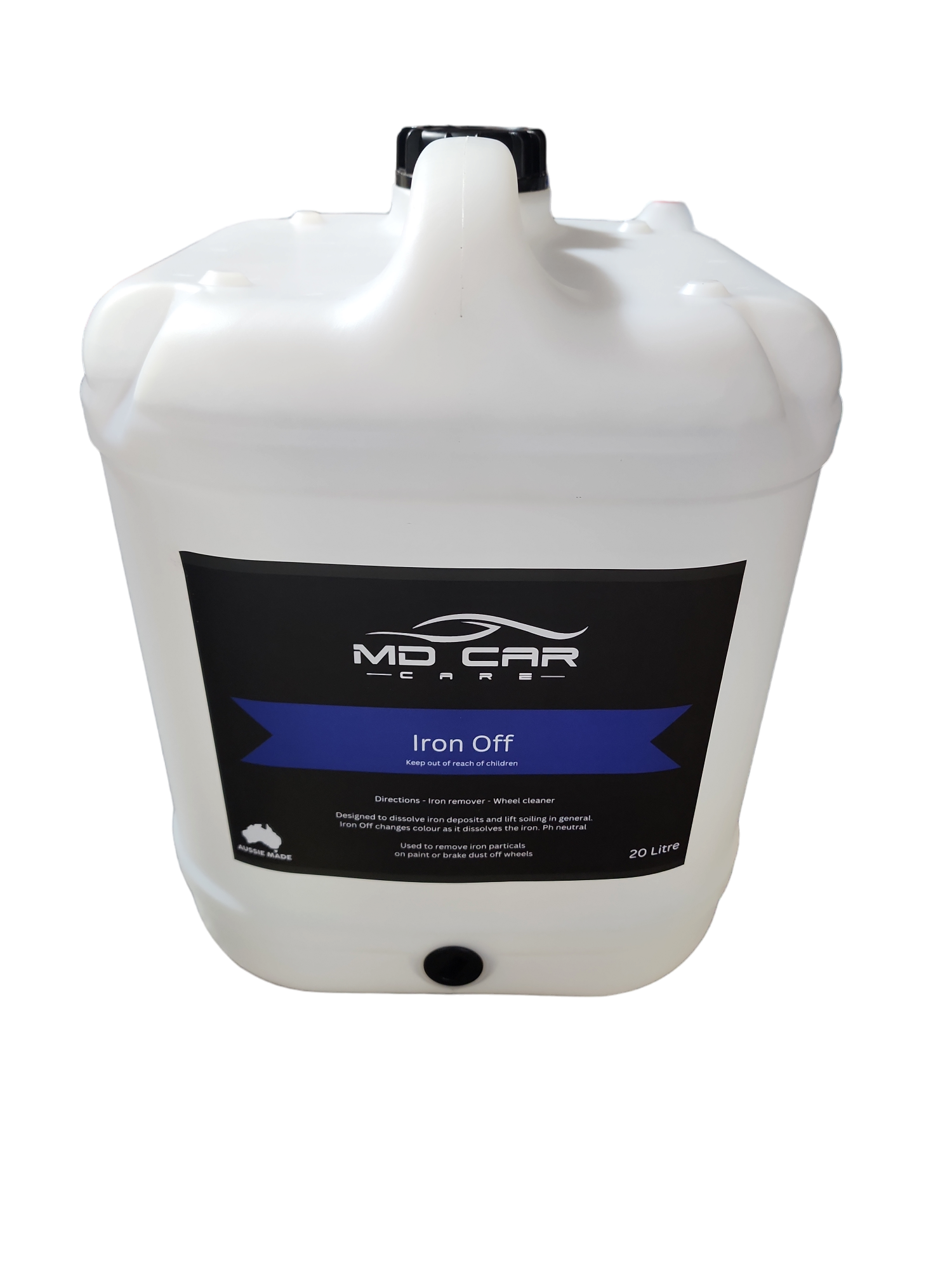 pH-neutral iron remover & wheel cleaner. Colour changing formula dissolves brake dust & rust safely. Perfect for detailing, paint prep & wheels. Now available at MD Car Care. Fast Australia wide shipping.