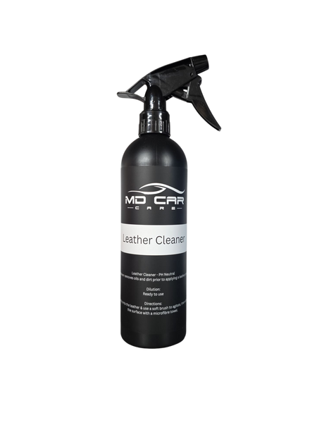 Gentle pH-neutral leather cleaner for cars, vinyl & vegan leather. Biodegradable, ready-to-use, and safe for regular cleaning. Made in Australia. Now available at MD Car Care. Fast Australia wide shipping.