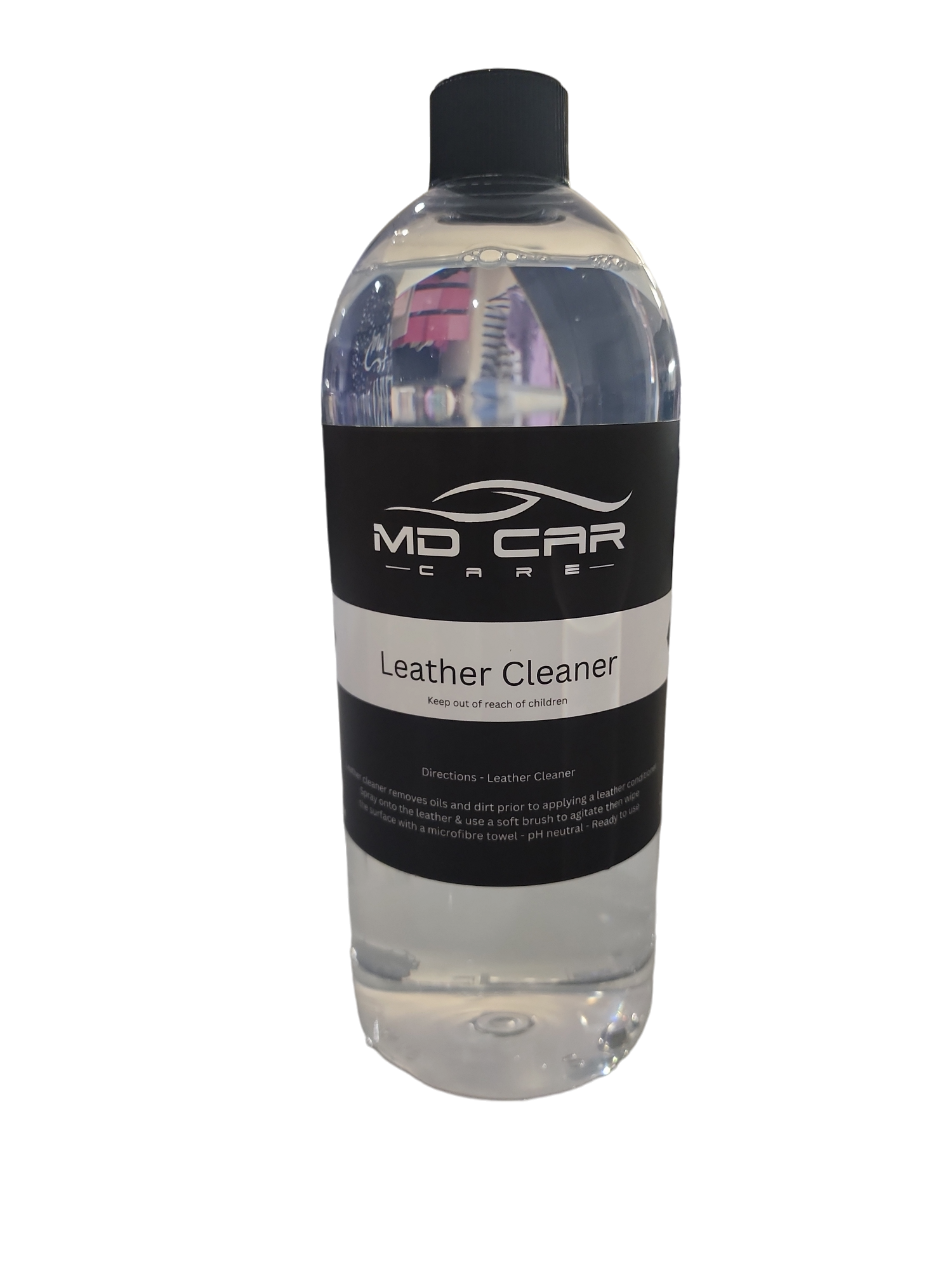 Gentle pH-neutral leather cleaner for cars, vinyl & vegan leather. Biodegradable, ready-to-use, and safe for regular cleaning. Made in Australia. Now available at MD Car Care. Fast Australia wide shipping.