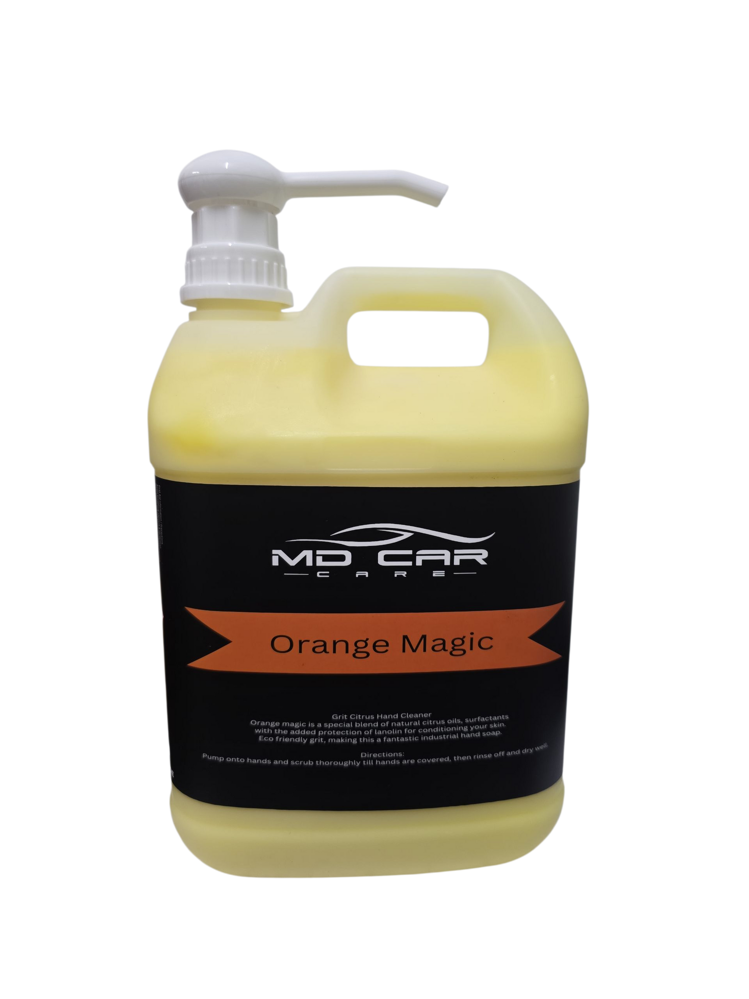 Shop MD Car Care Orange Magic – Australia’s best citrus gritty hand cleaner for tradies & mechanics. Removes grease fast, gentle on hands, Aussie made. Now available at MD Car Care. Fast Australia wide shipping.