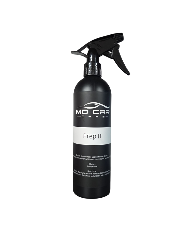 Shop MD Car Care Prep It – Australia’s top surface cleaner for coatings. Removes oils, wax & residue for perfect paint prep. Aussie made & owned. Now available at MD Car Care. Fast Australia wide shipping.