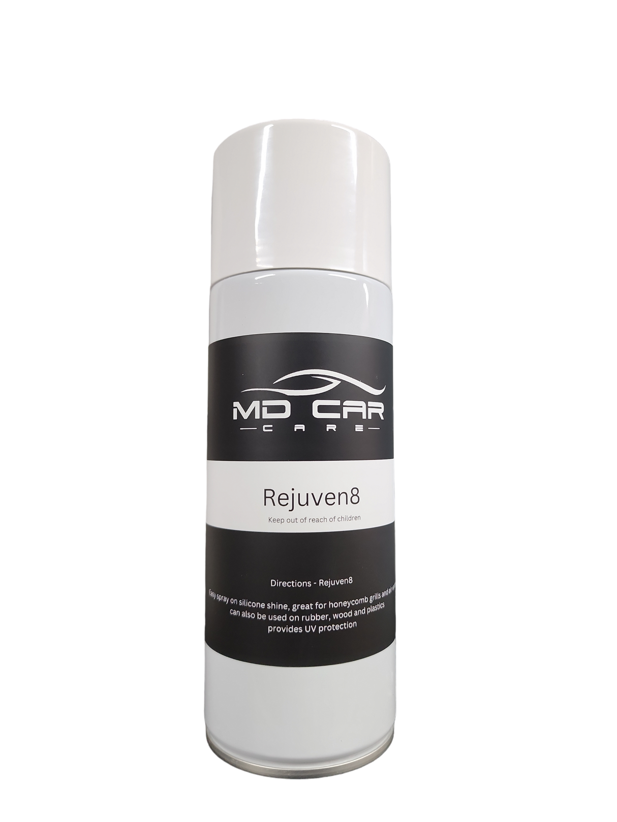 Shop MD Car Care Rejuven8 – spray-on silicone shine for trim & plastics. Adds gloss, UV protection & easy shine. Aussie made & owned. Now available at MD Car Care. Fast Australia wide shipping.