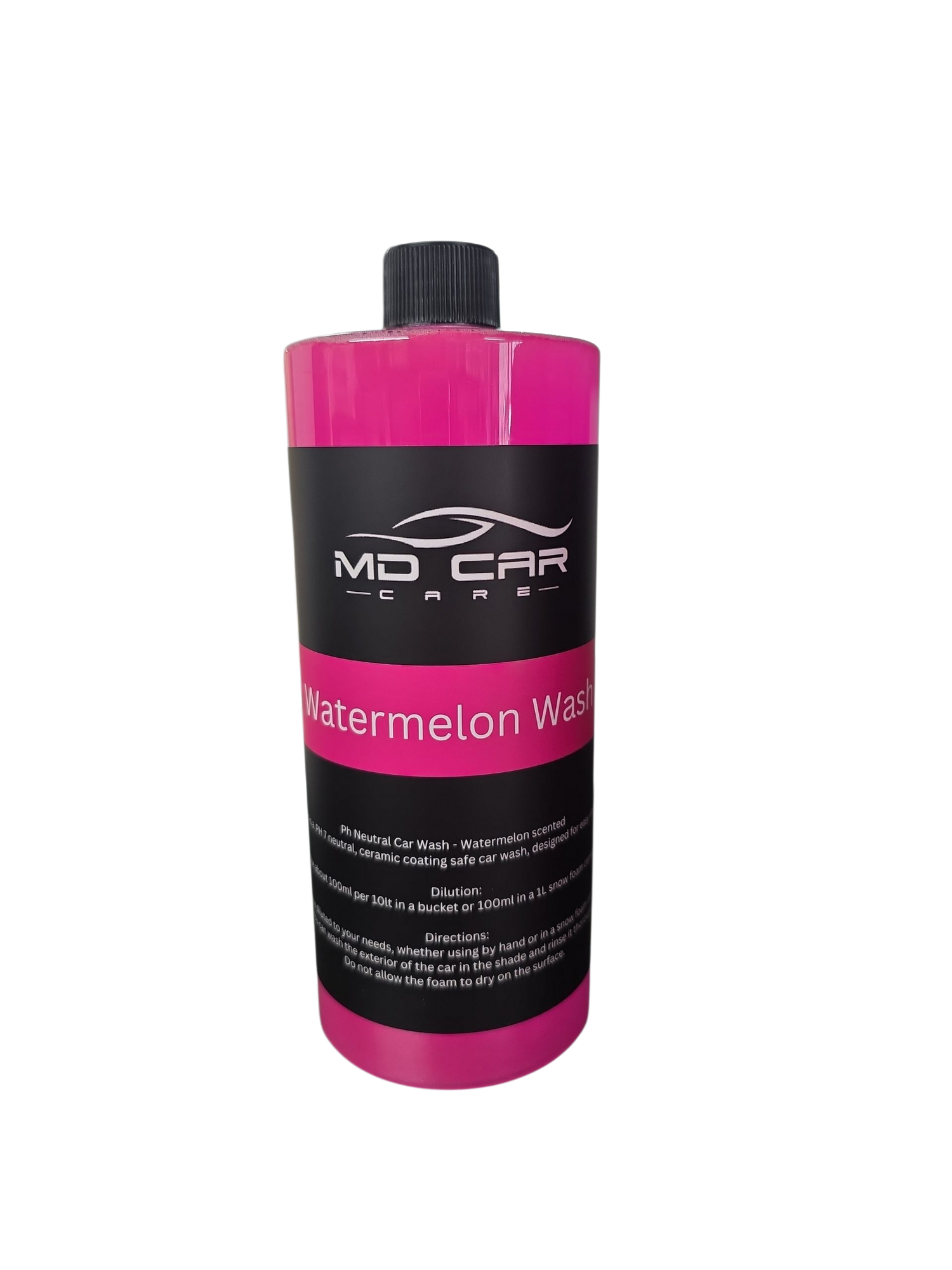 Shop MD Car Care Watermelon Wash – pH neutral, safe for all coatings, thick foam & fresh scent. Made in Australia. Perfect for foam cannons & hand wash. Now available at MD Car Care. Fast Australia wide shipping.