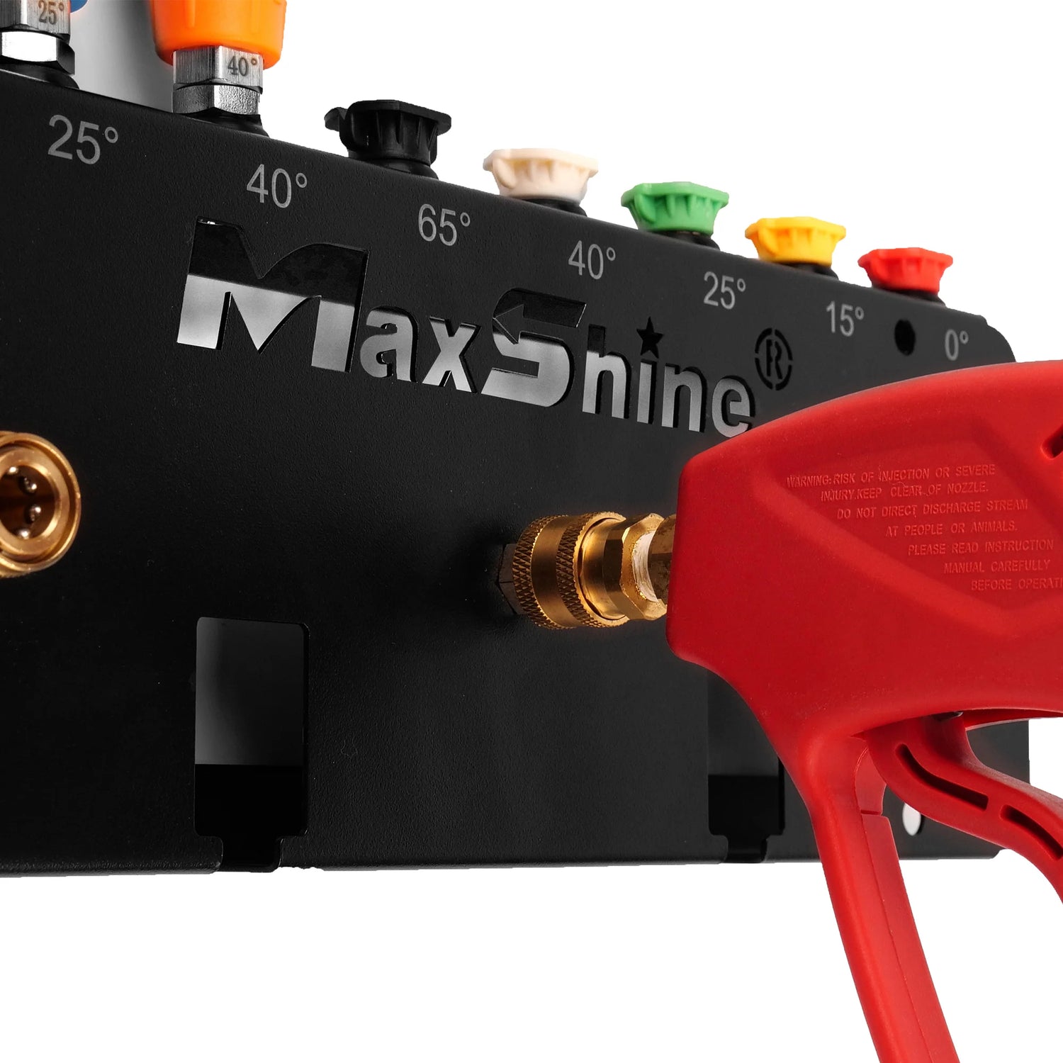 Buy Maxshine Foam Cannon Wall Mount & Nozzle Holder. Keep foam cannons, nozzles & wands organised. Durable, quick connect & easy wall mounting. Now available at MD Car Care. Fast Australia wide shipping.