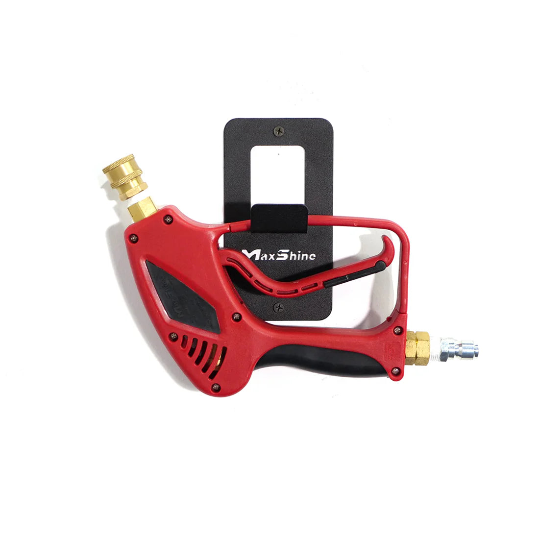 Shop Maxshine High Pressure Spray Gun Holder. Durable steel wall mount keeps your pressure washer gun organised, rust-resistant & easy to install. Now available at MD Car Care. Fast Australia wide shipping.