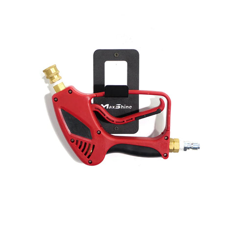 Shop Maxshine High Pressure Spray Gun Holder. Durable steel wall mount keeps your pressure washer gun organised, rust-resistant & easy to install. Now available at MD Car Care. Fast Australia wide shipping.