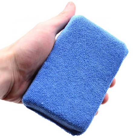 Shop premium microfibre square sponge for wax, sealant & ceramic coating application. Reusable, durable & easy to clean. Now available at MD Car Care. Fast Australia wide shipping.