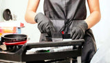 Shop Nitrile Blax PF black disposable gloves 100pk. Strong, powder-free & chemical resistant. Perfect for mechanics, cleaning & workshops Australia-wide.