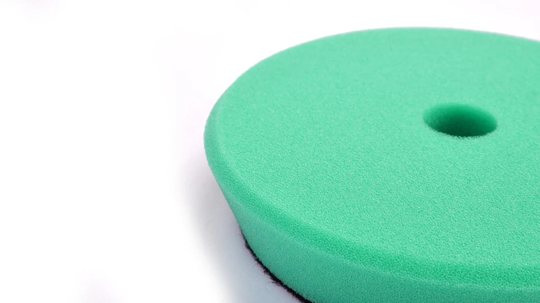 Maxshine High Pro Green Foam Heavy Cutting Pad - 5 Inch German Foam