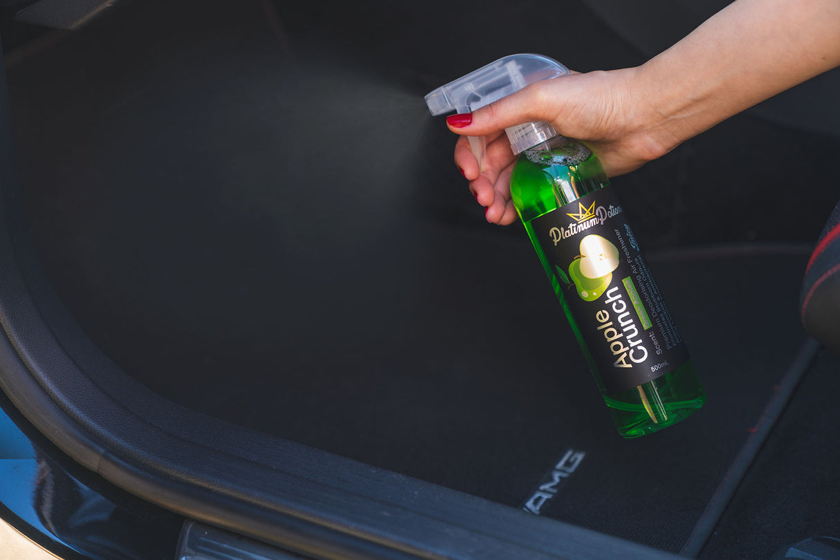 Freshen cars & home with Platinum Potions Apple Crunch. Eliminates odours, mould & pet smells. Long-lasting, premium air freshener. Ships Australia-wide.