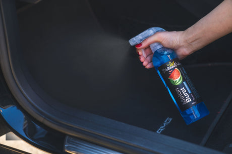 Shop Platinum Potions Melon Burst in AU. Premium deodorising air freshener with watermelon & rockmelon scent. Eliminates odours fast for long-lasting freshness. Now available at MD Car Care. Fast Australia wide shipping.