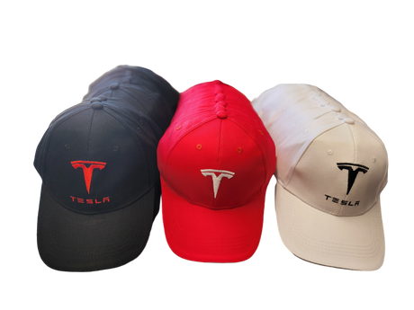 Tesla Cotton Hat Red