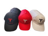 Tesla Cotton Hat Red