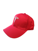 Tesla Cotton Hat Red