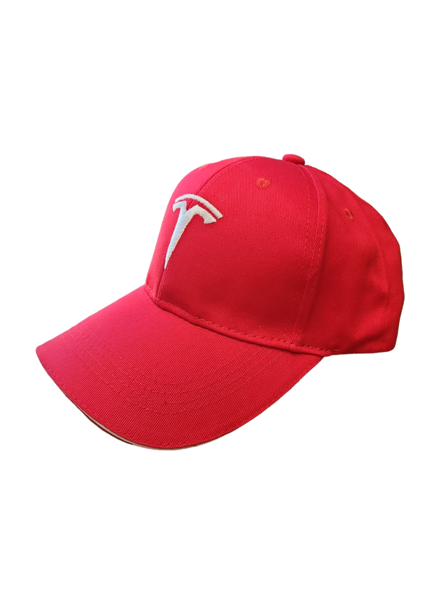 Tesla Cotton Hat Red