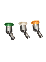 360 Degree 1/4" Stainless Steel Quick Connect Nozzles