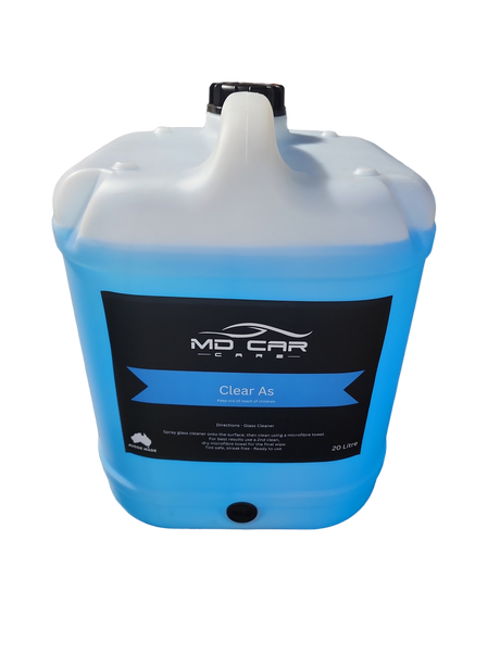 MD Car Care Clear As - Glass Cleaner