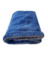 Twisted Loop Drying Towel Blue/Grey 50cmx80cm