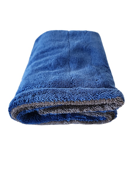 Twisted Loop Drying Towel Blue/Grey 50cmx80cm