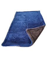 Twisted Loop Drying Towel Blue/Grey 50cmx80cm
