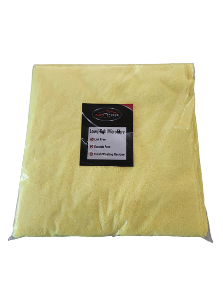 Premium Edgeless Dual High/Low Pile Microfibre Towel 100pcs BULK