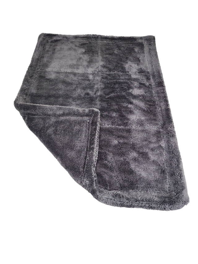 Twisted Loop Drying Towel Grey 40cmx60cm
