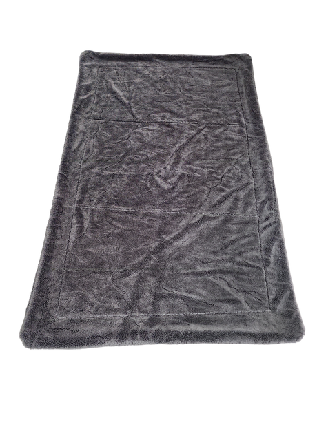 Twisted Loop Drying Towel Grey 40cmx60cm