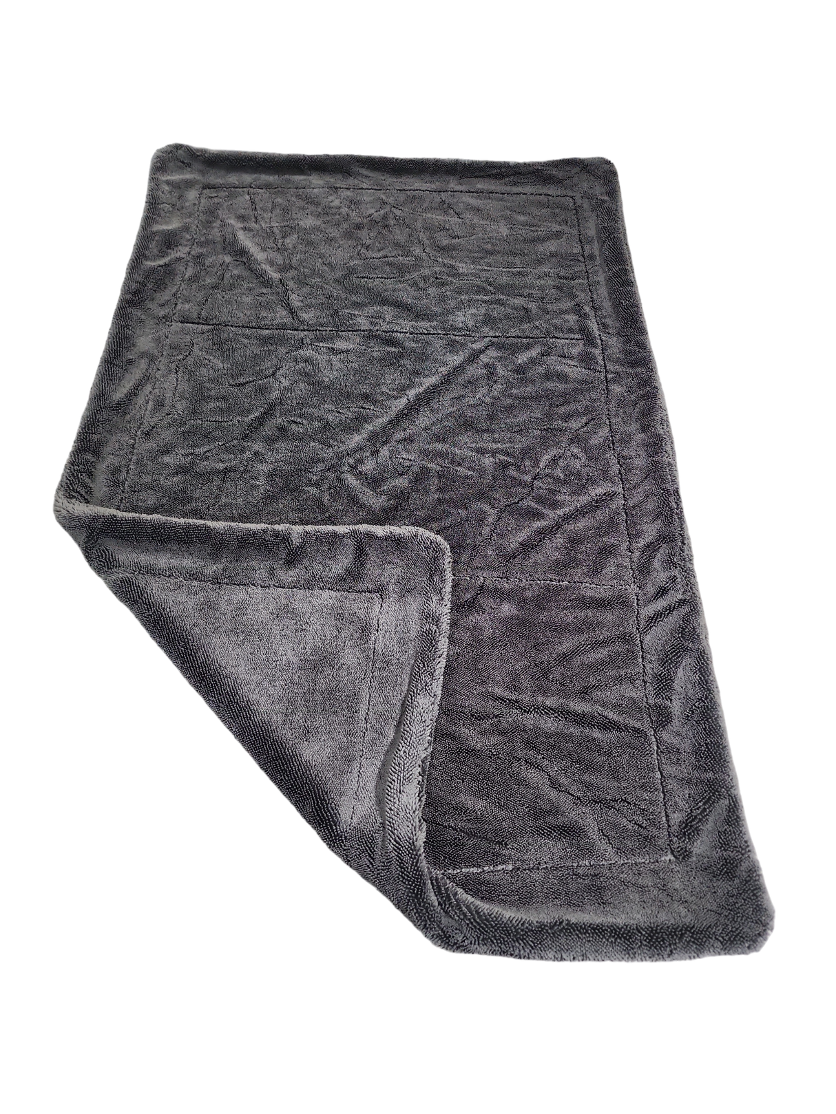 Twisted Loop Drying Towel Grey 40cmx60cm