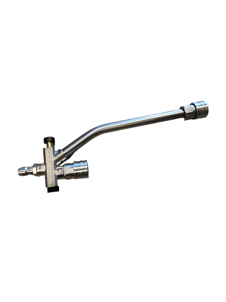 Dual Pressure Washer Connector 1/4" Quick Connect