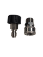 M22 14mm 3/8" Quick Connect Female / Male SS Kit