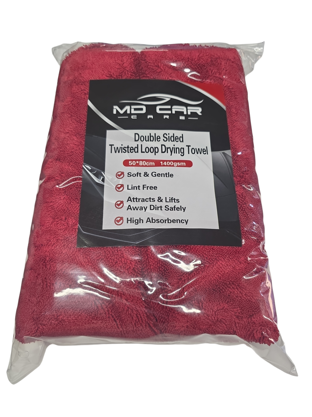 Twisted Loop Drying Towels / Cloths - 1400gsm